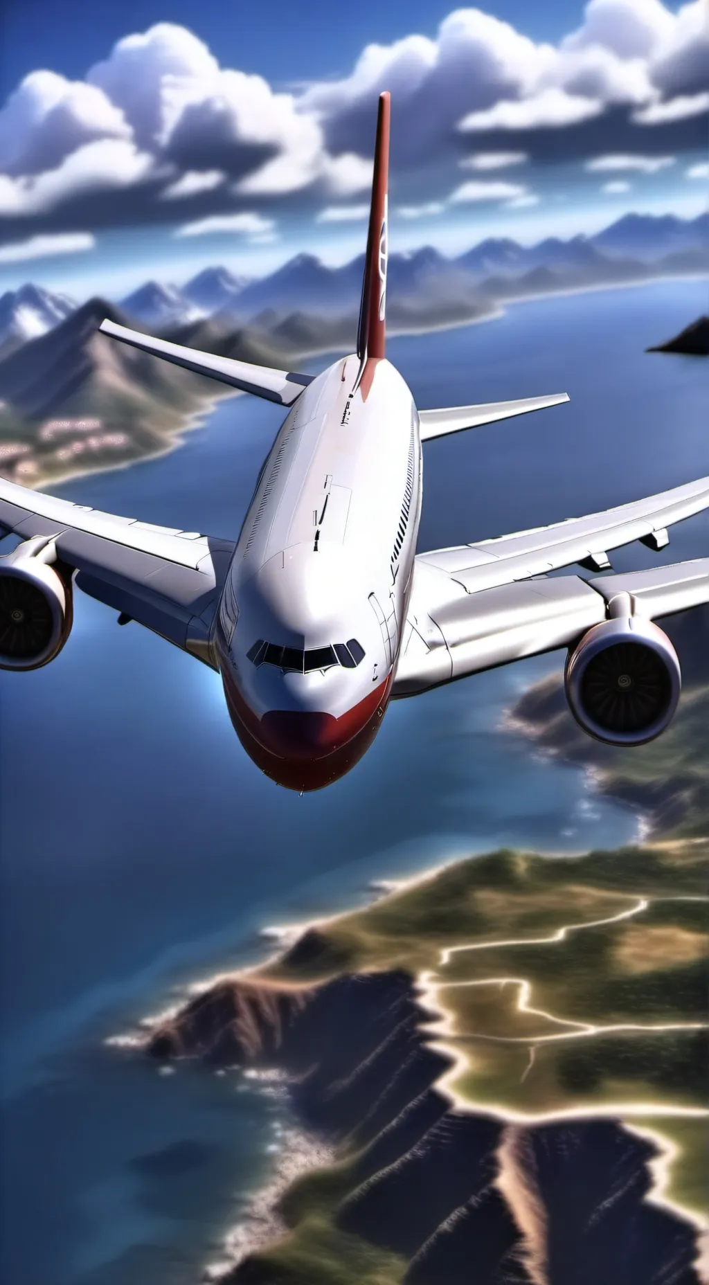 ai character: British airlines  background