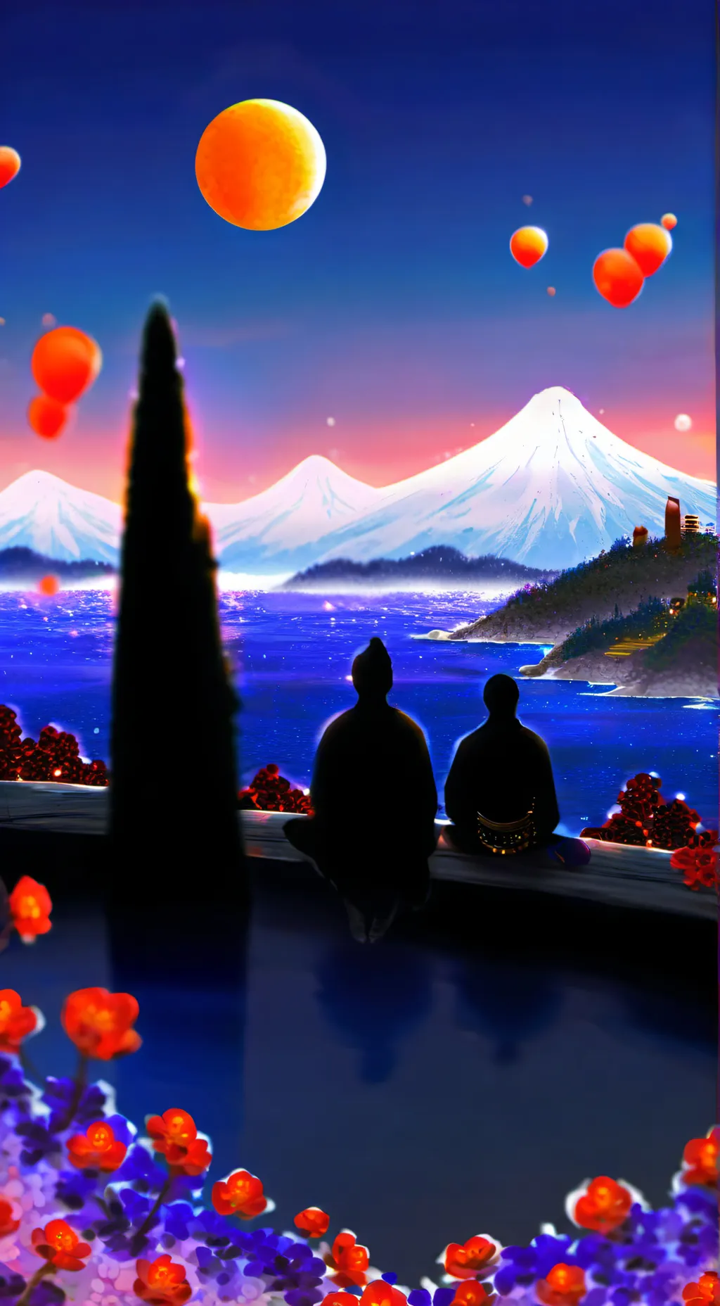 ai character: Skz KPDH AU background