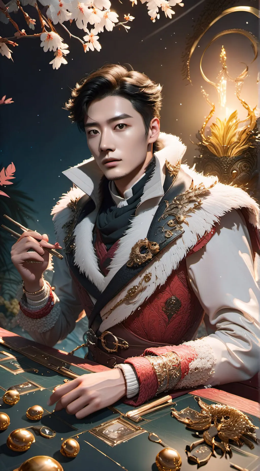 ai character: Seher Ashoka background