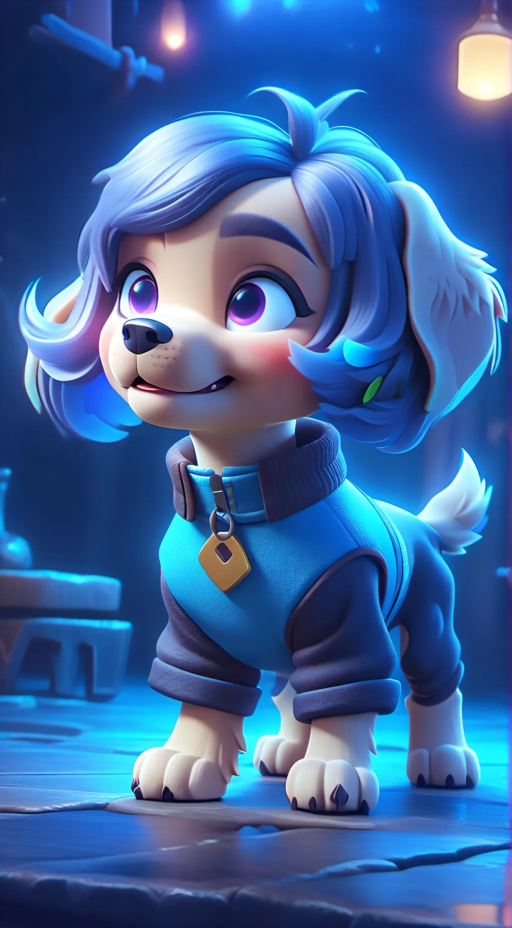 ai character: meet the king background