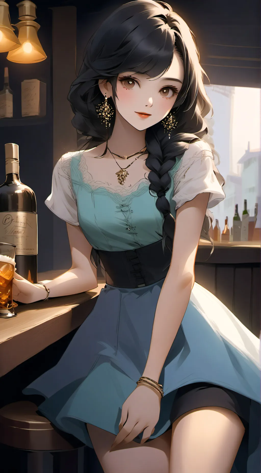 ai character: Melody  background