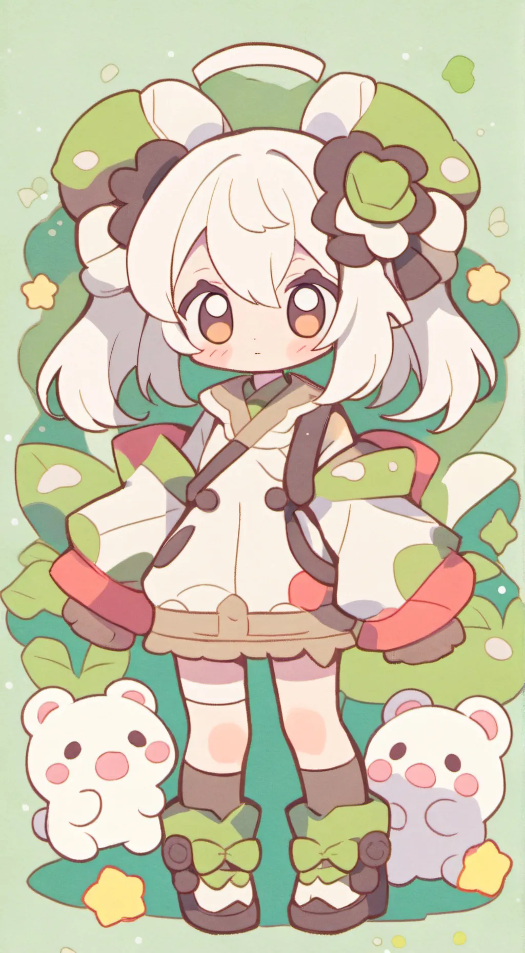 ai character: pokemon background