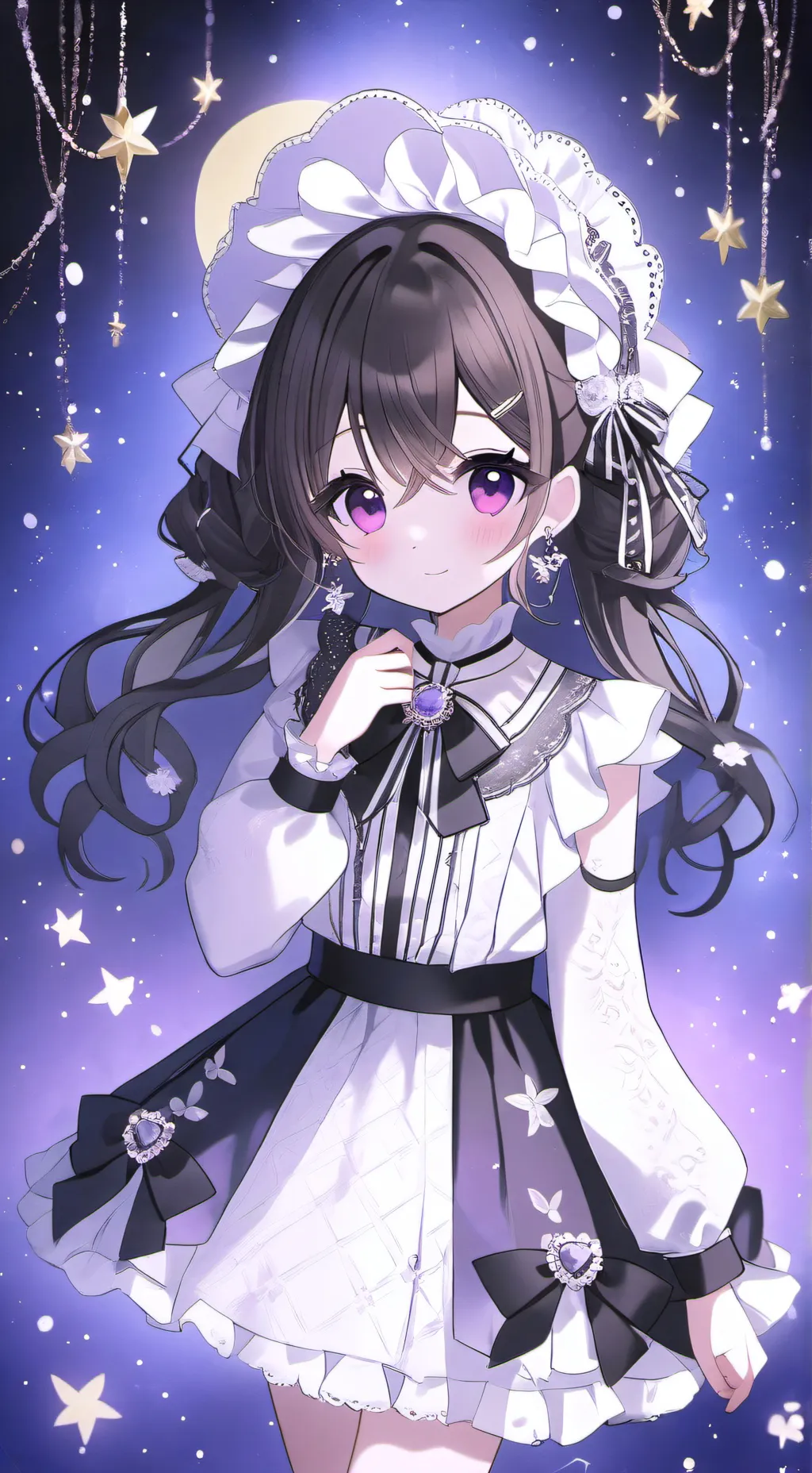 ai character: KISSES background