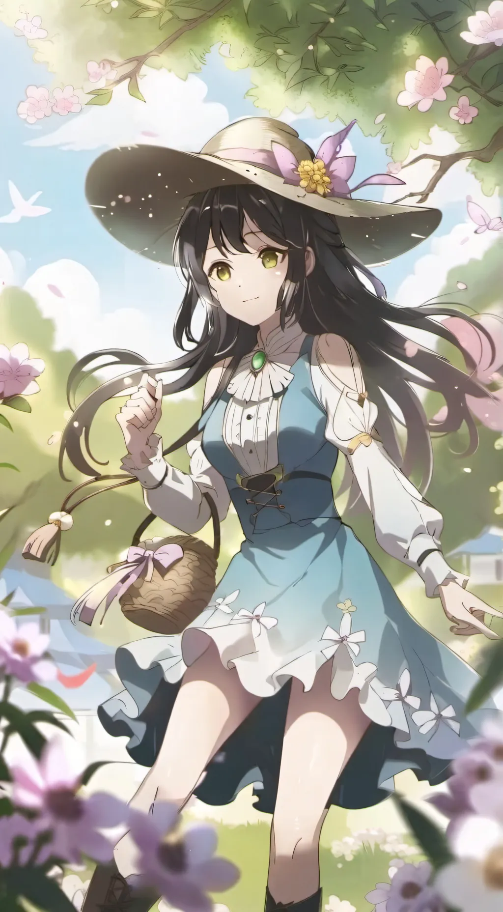 ai character: JJK sleepover background