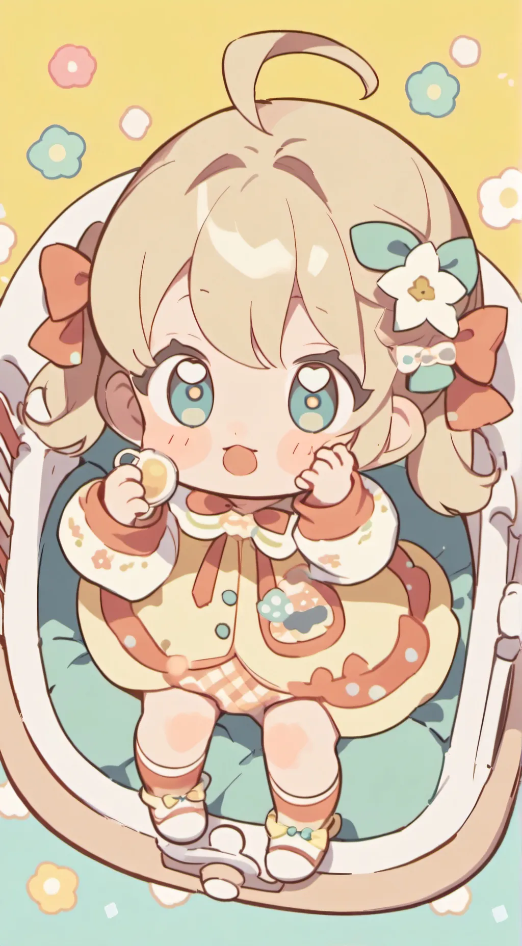 ai character: baby ava background