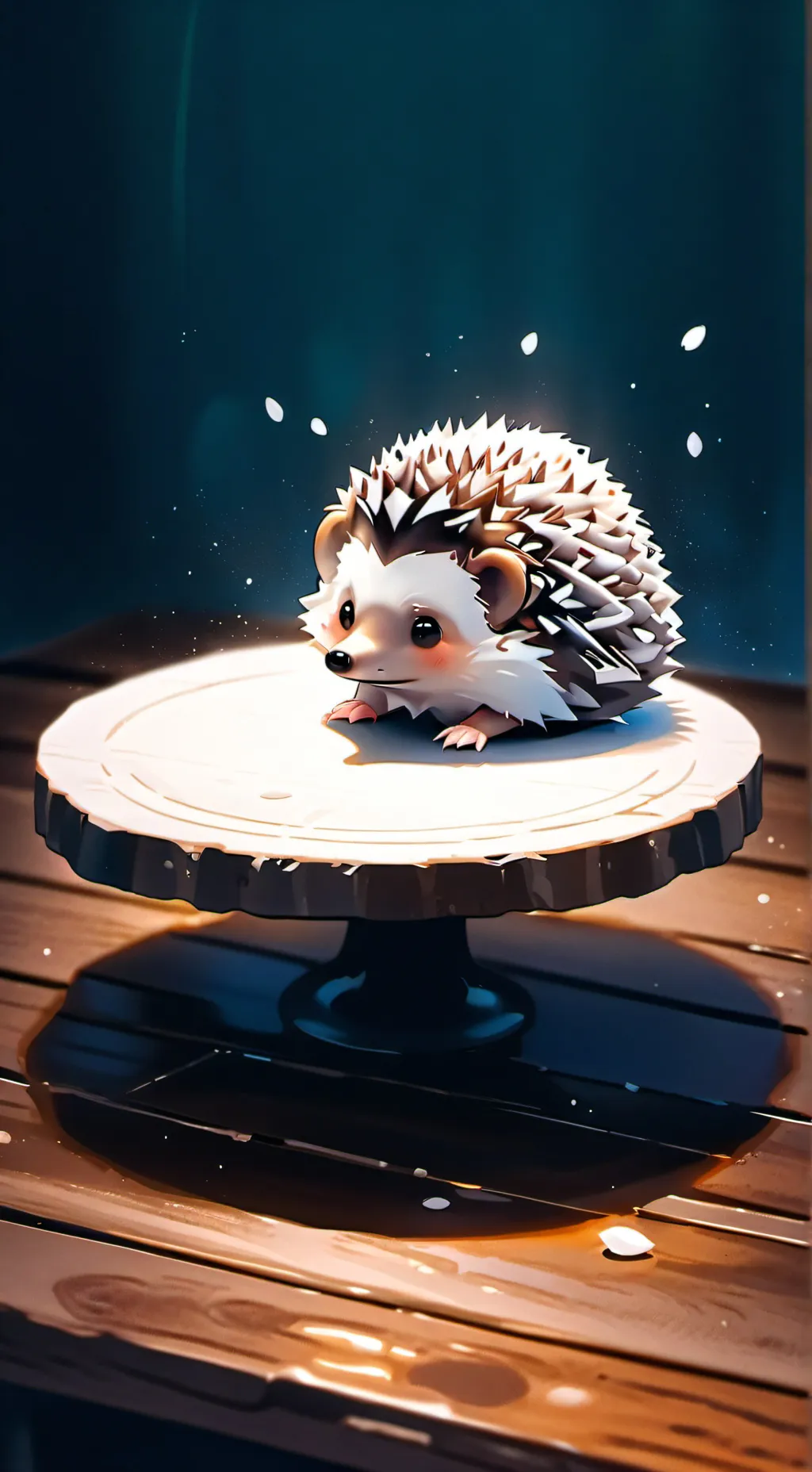 ai character: Hedgy background