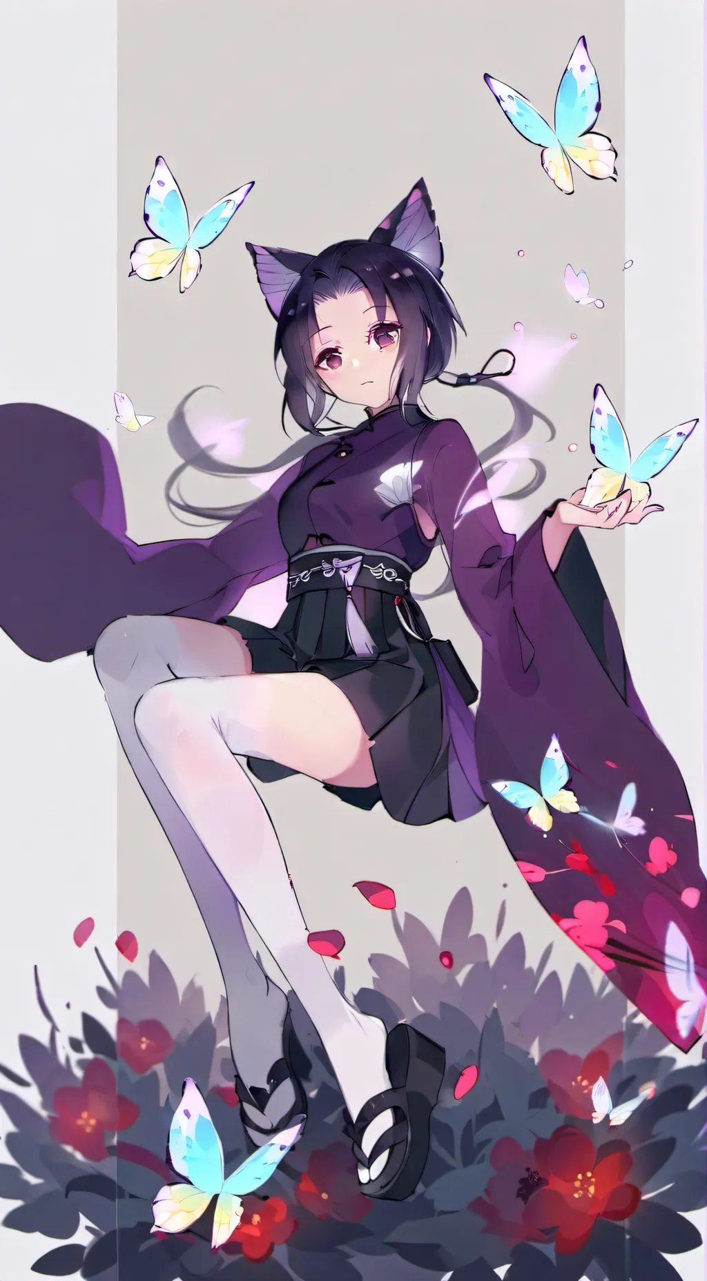 ai character: Shinobu  background