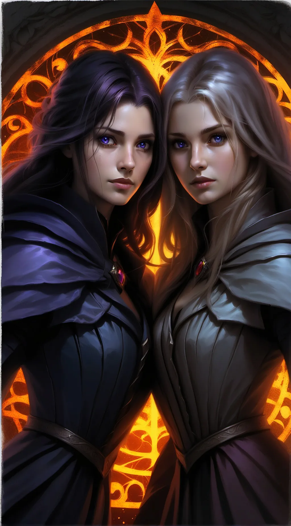 ai character: Natalia and belle background