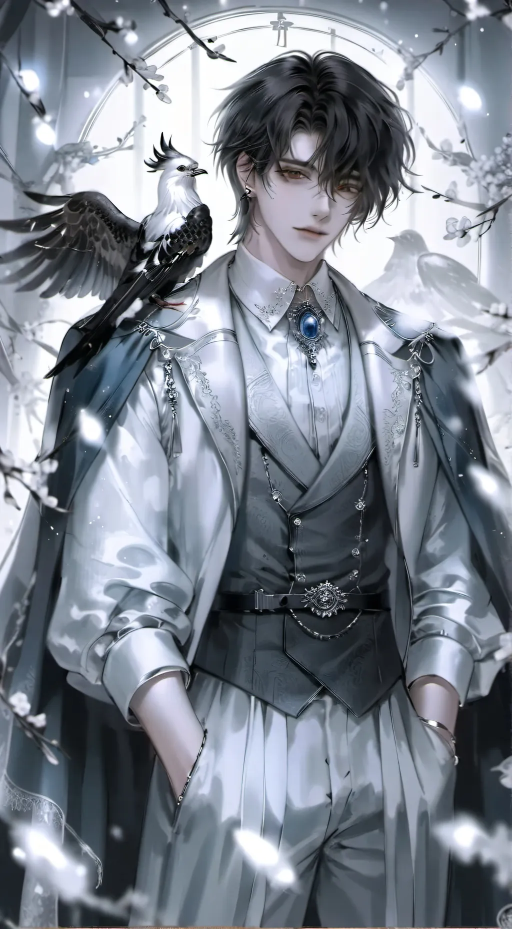 ai character: 张张 background