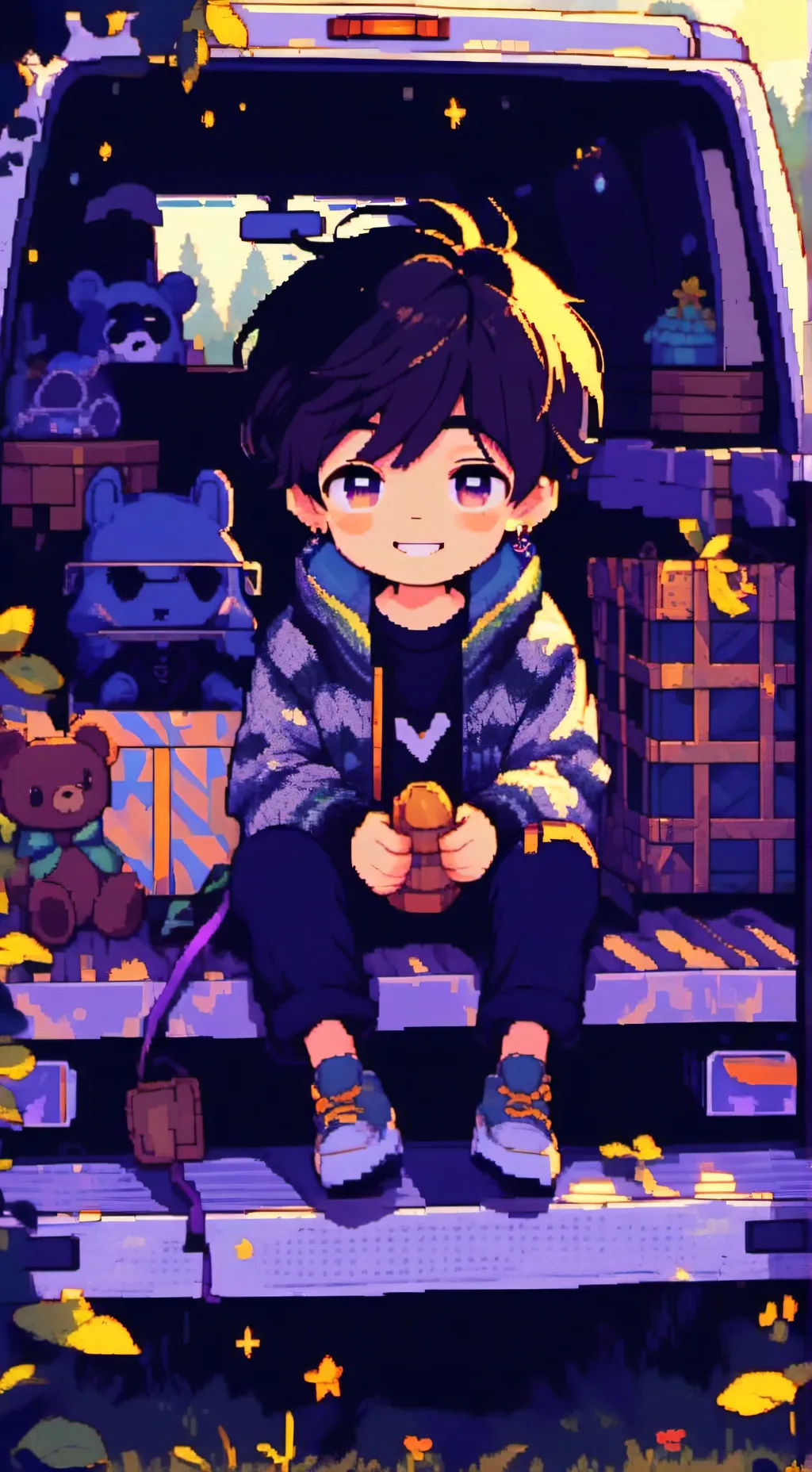 ai character: historia de Alex background