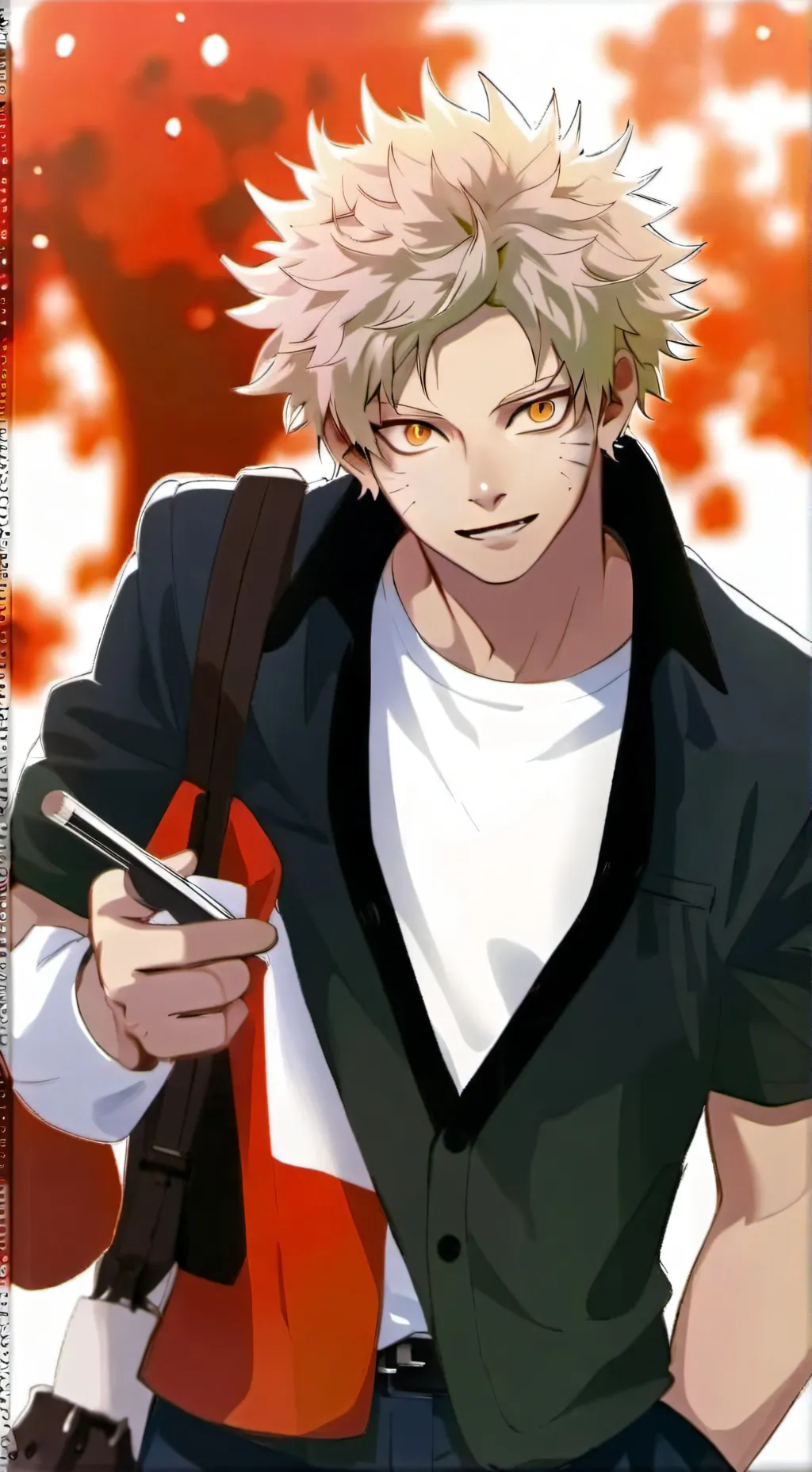ai character: 💢🔥💥 Bakugo 💢🔥💥 background