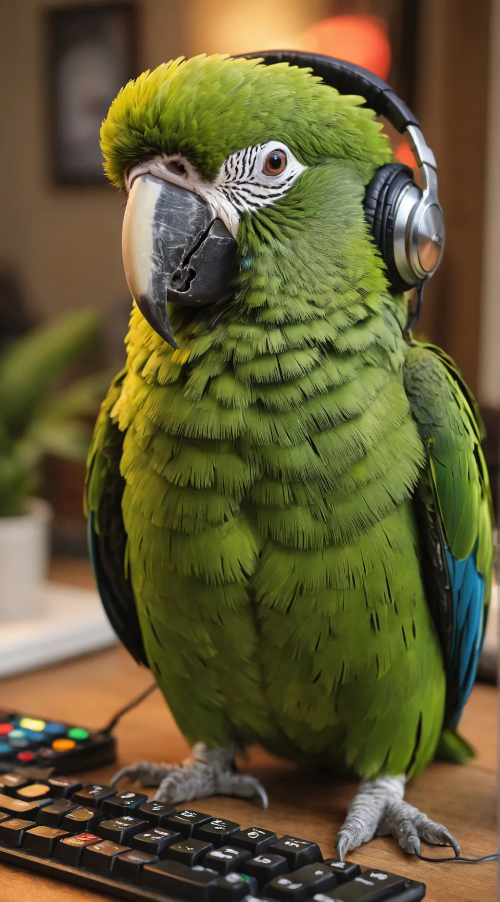 ai character: Pixel background