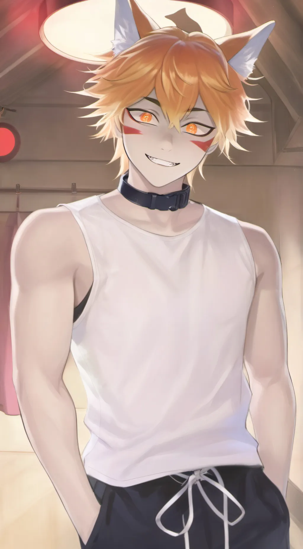 ai character: Ren Hana background