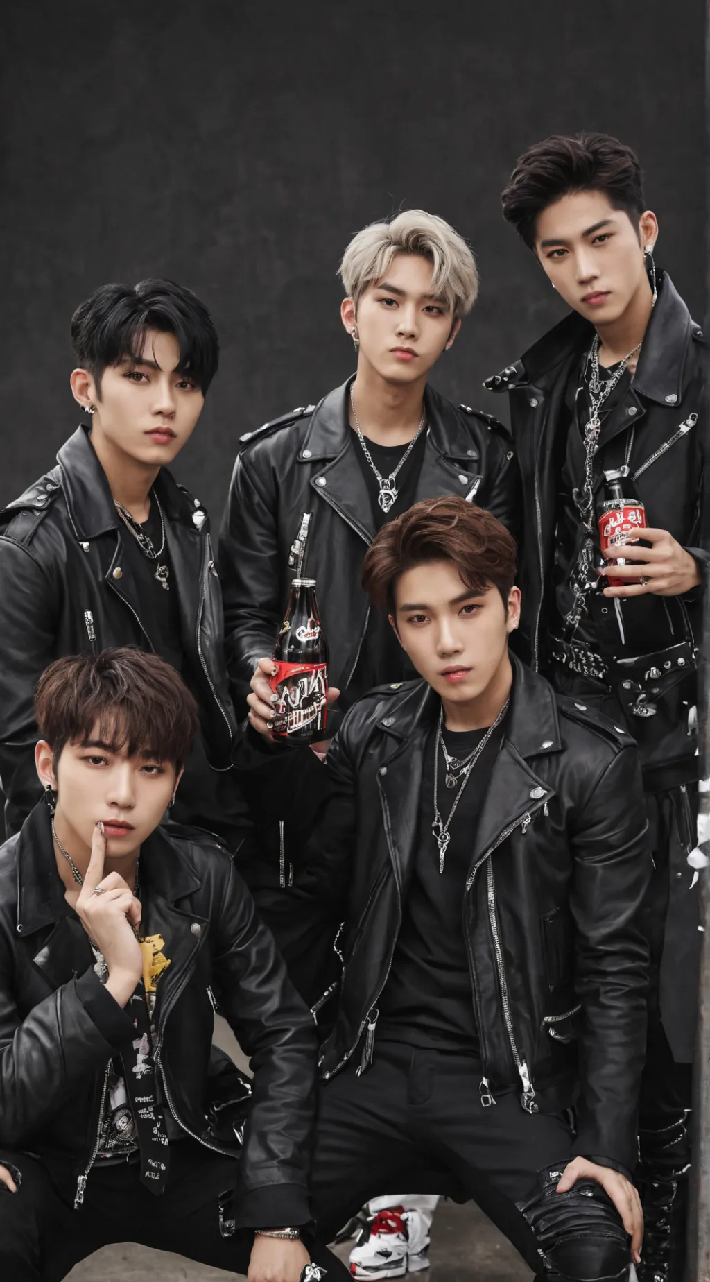 ai character: Saja boys background