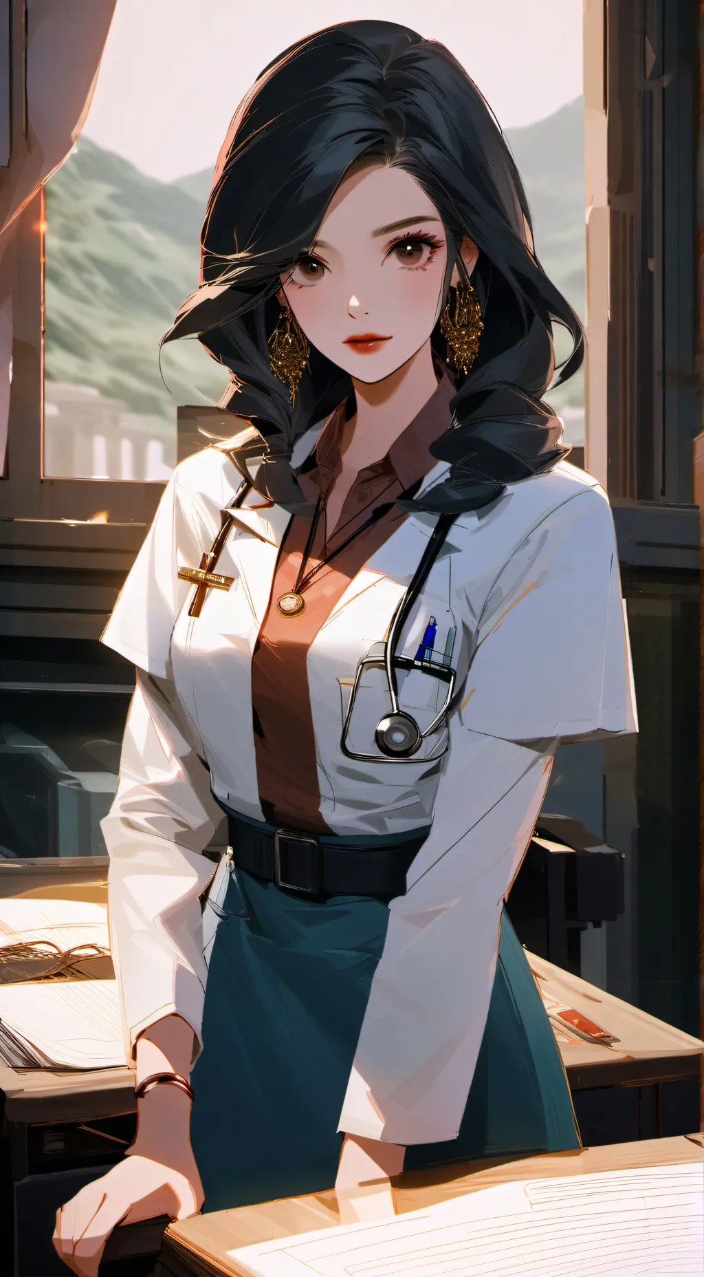 ai character: getting lip filler background