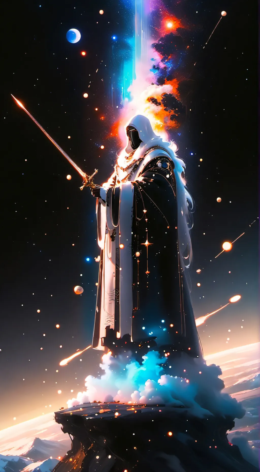 ai character: лун хоучи background