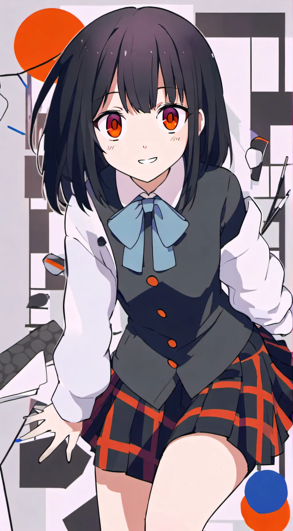 ai character: Yandere simulator  background