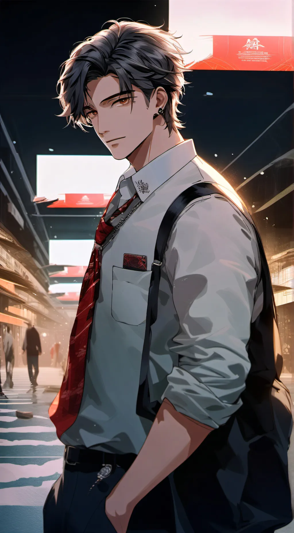 ai character: Student 👨‍🎓📝 background