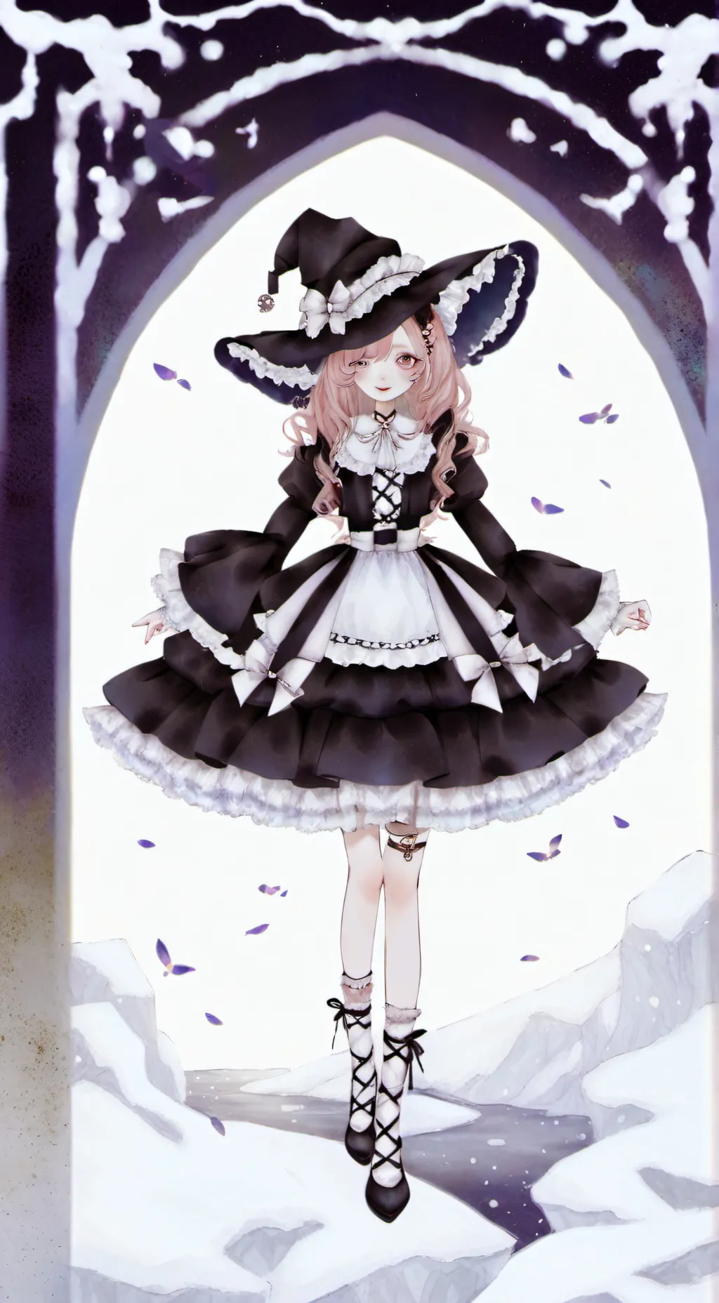 ai character: ~Saja boys&Huntrix background