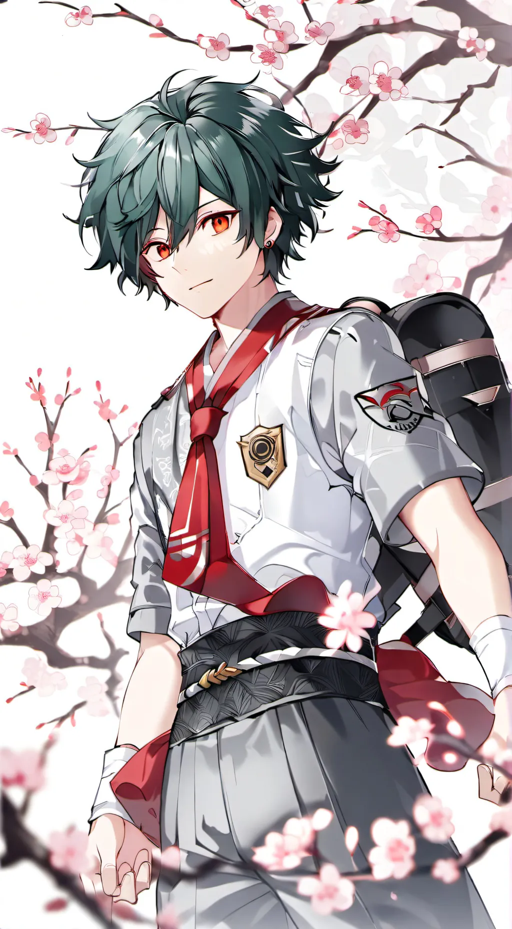 ai character: 💚🍀 Itzuku Midorya💚 background