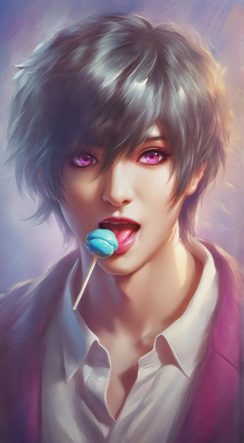 ai character: saja boys baby background