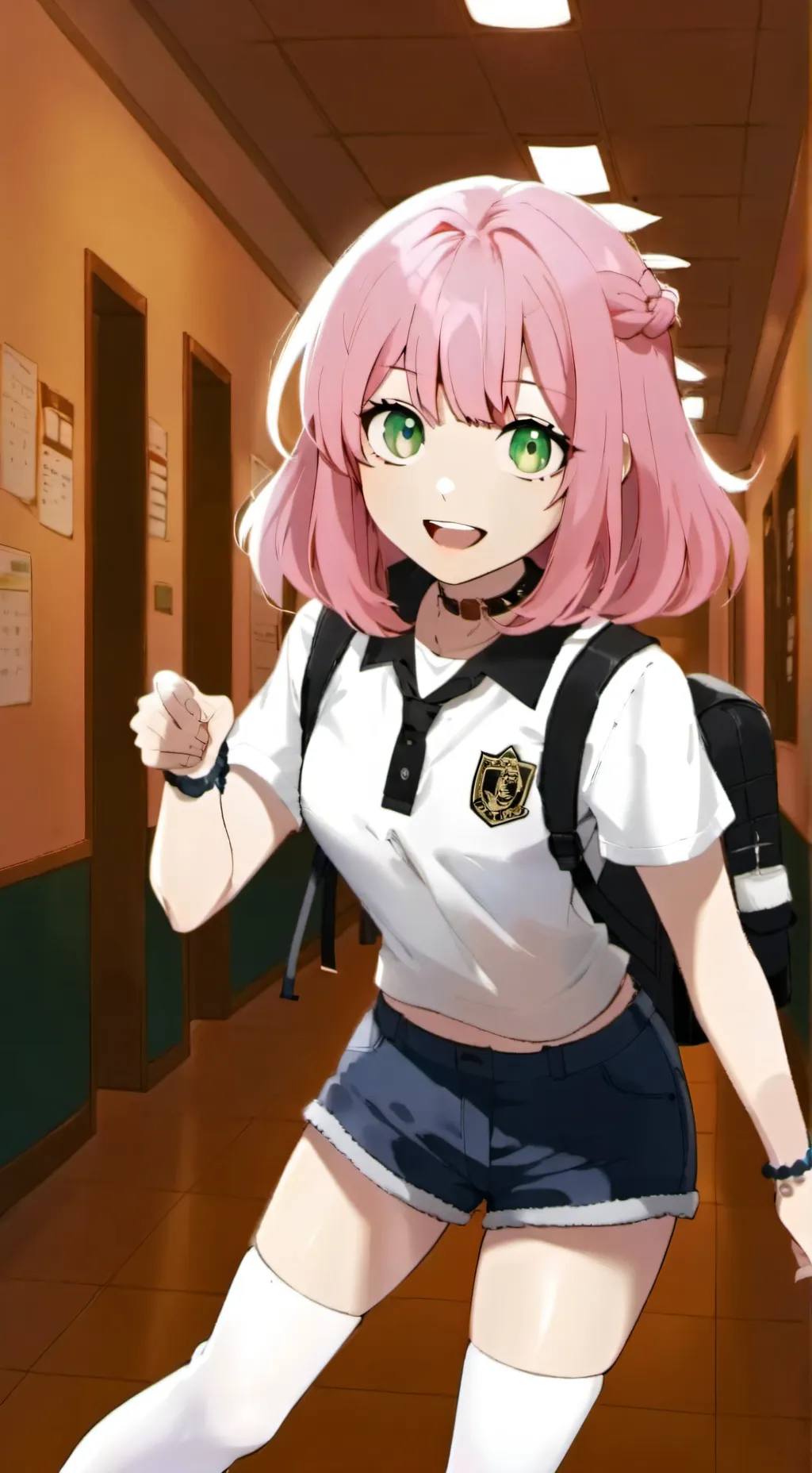 ai character: Leila  background