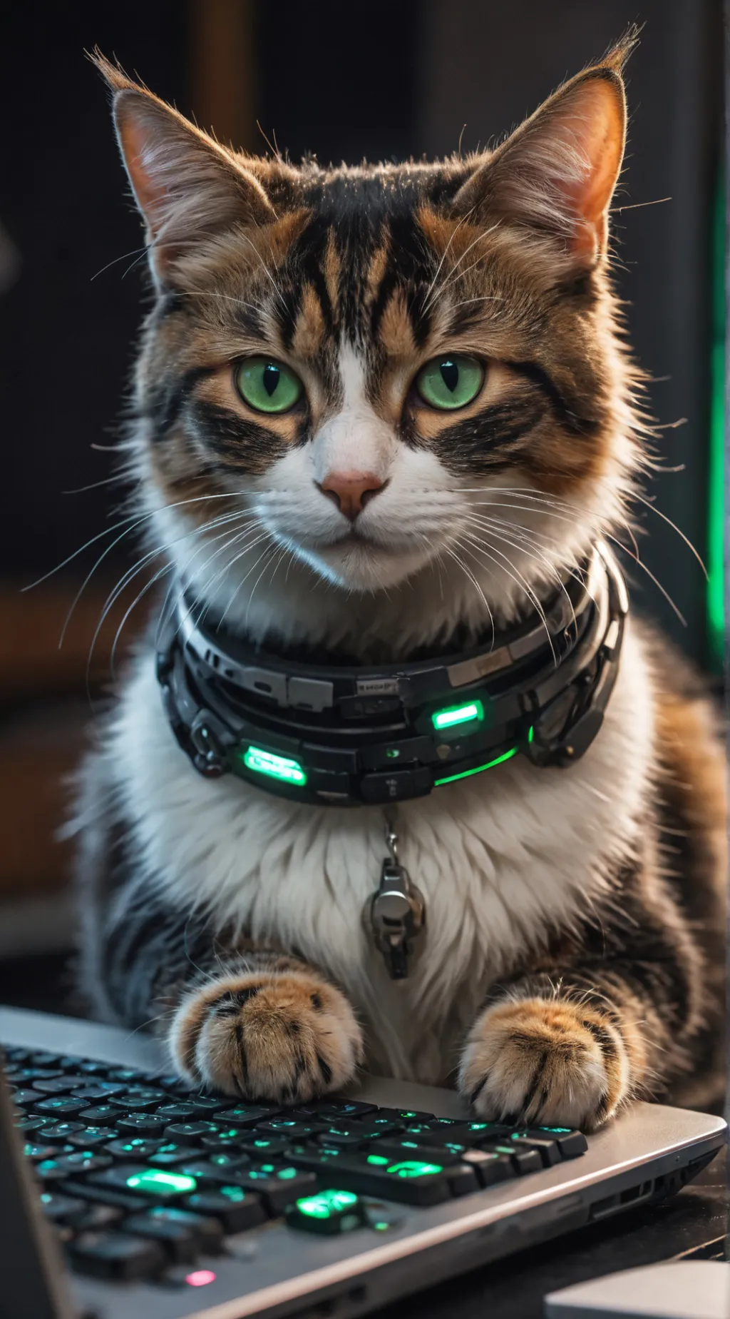 ai character: Byte background