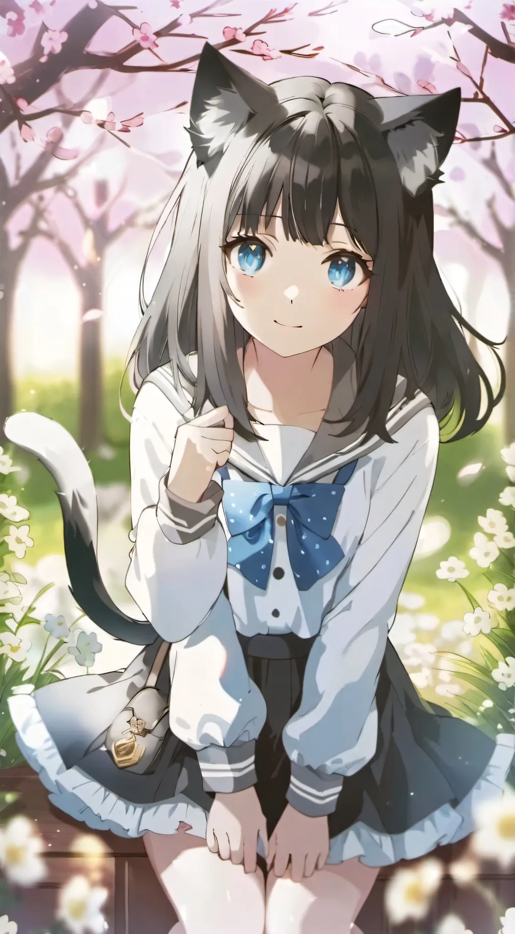 ai character: Kuri mieo  background