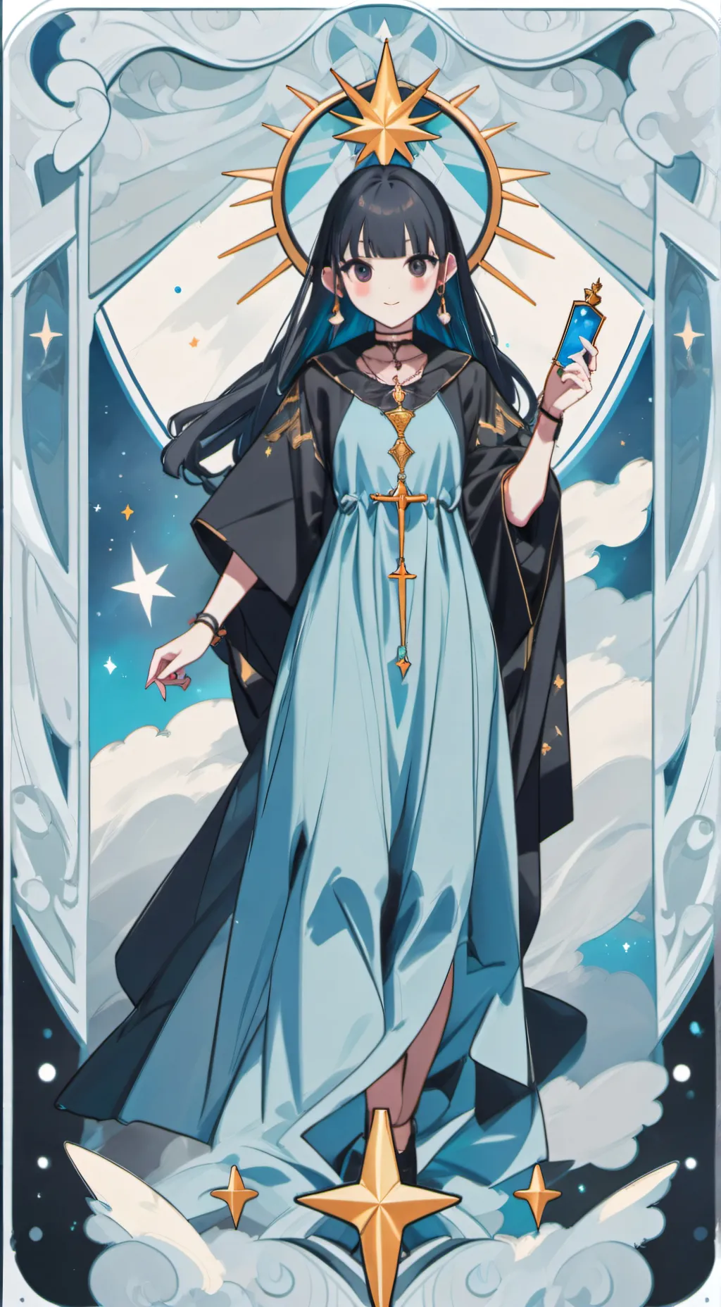 ai character: Prima  background