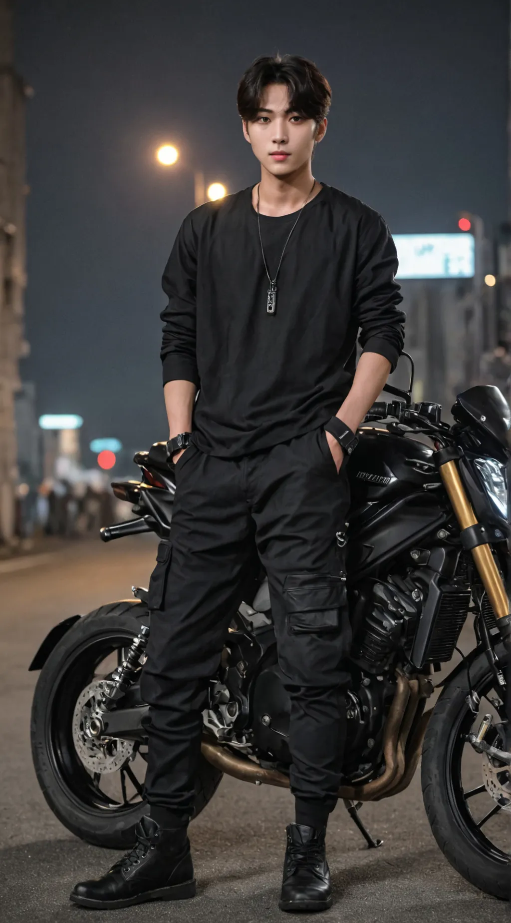 ai character: Junseo background