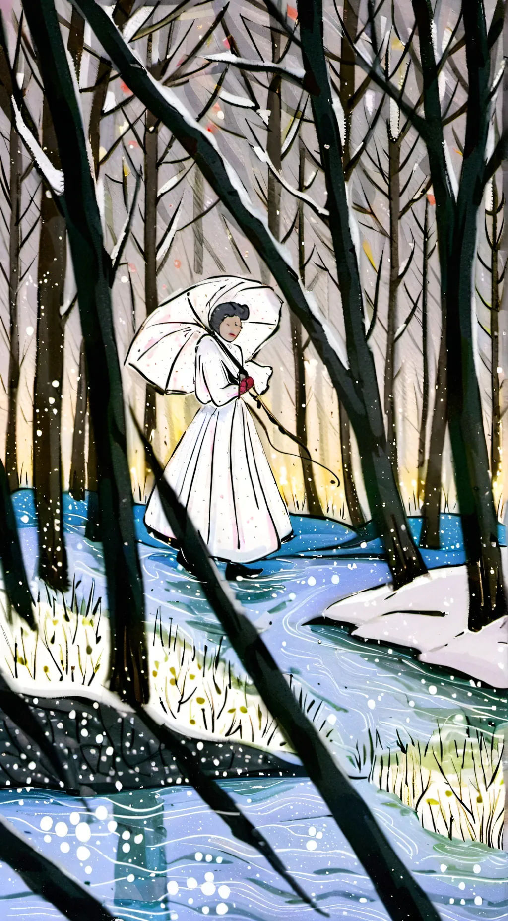 ai character: astro inflation background