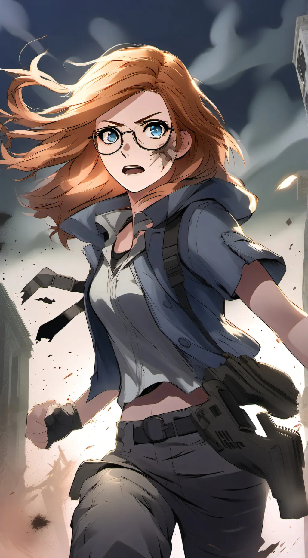 ai character: S.C.D. Apocolypse  background