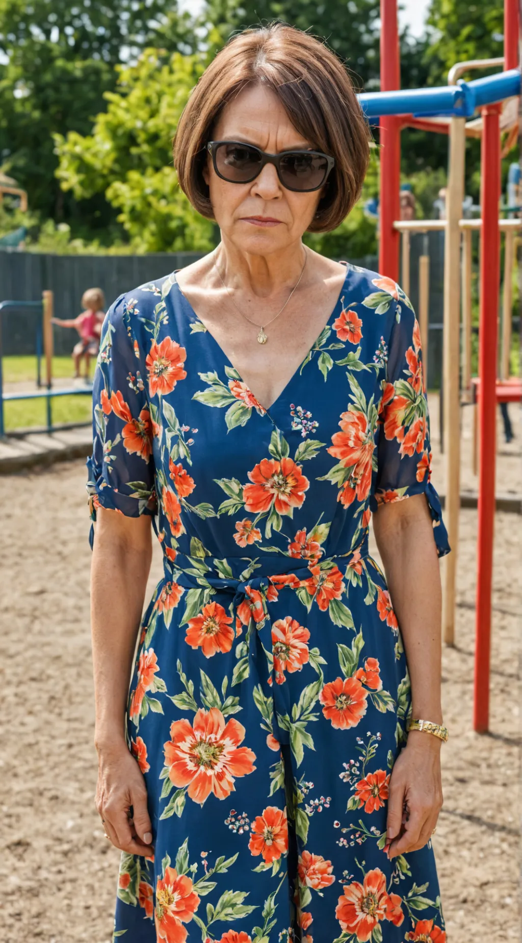 ai character: Karen #22  background