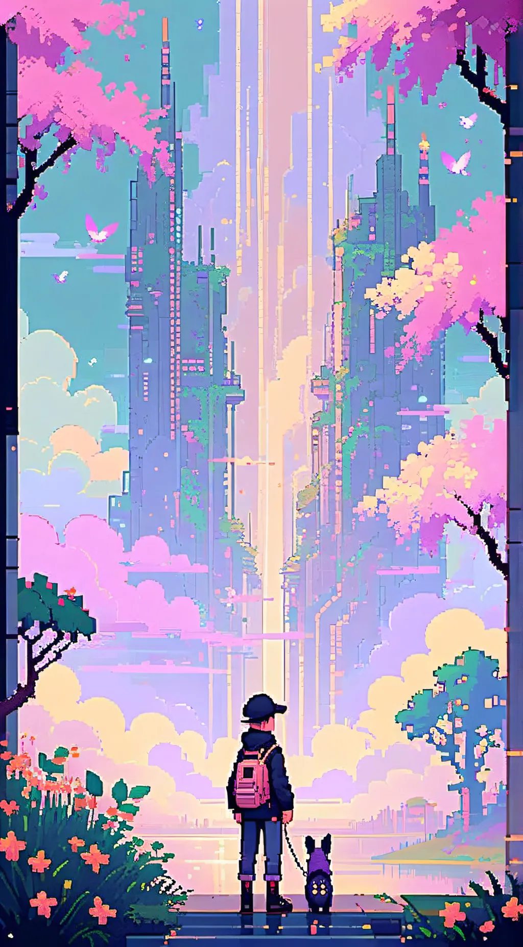 ai character: escola dos heróis background