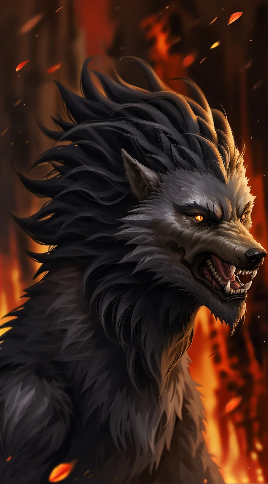 ai character: Dogman background