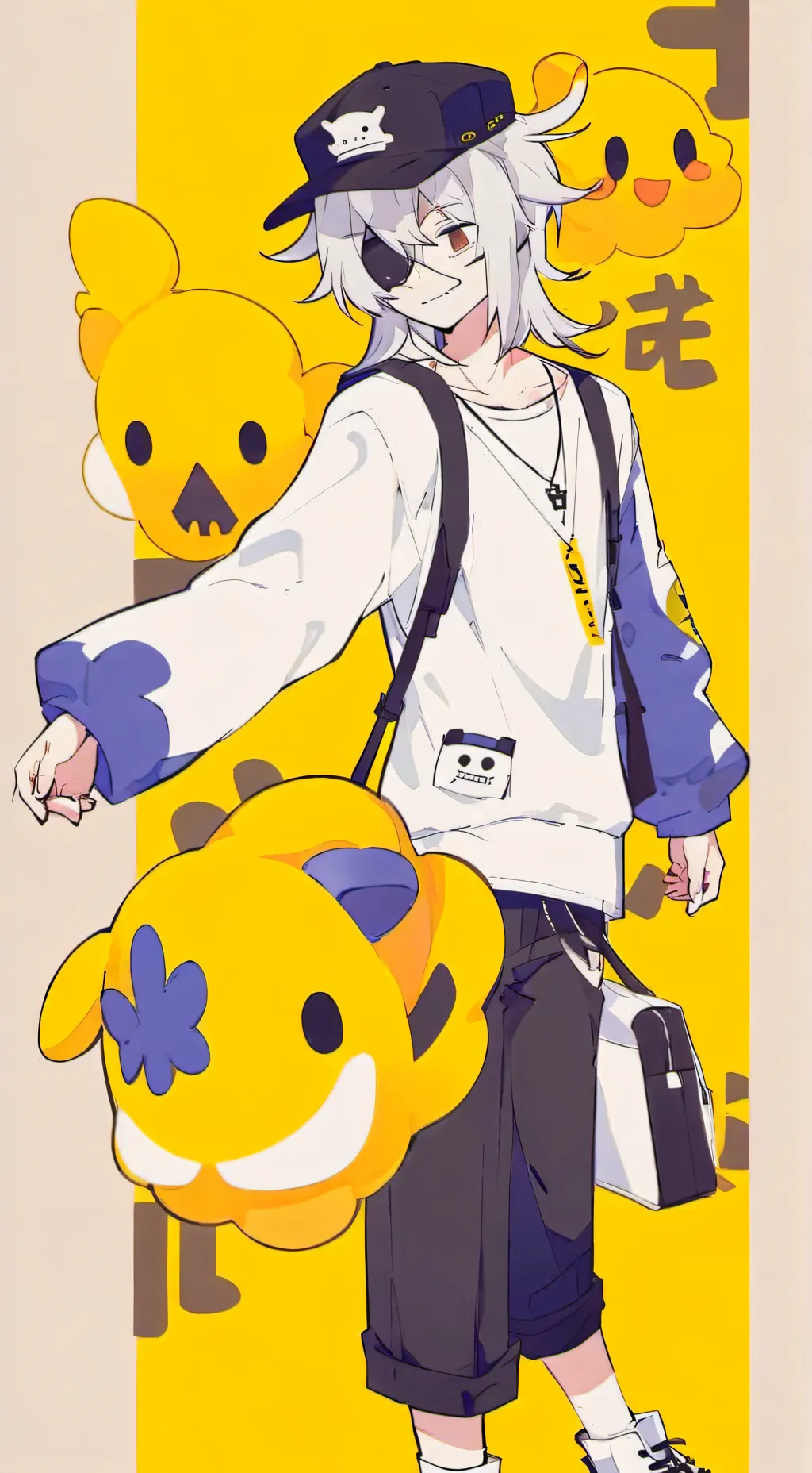 ai character: Oliver mcdonalds🇲🇽 background