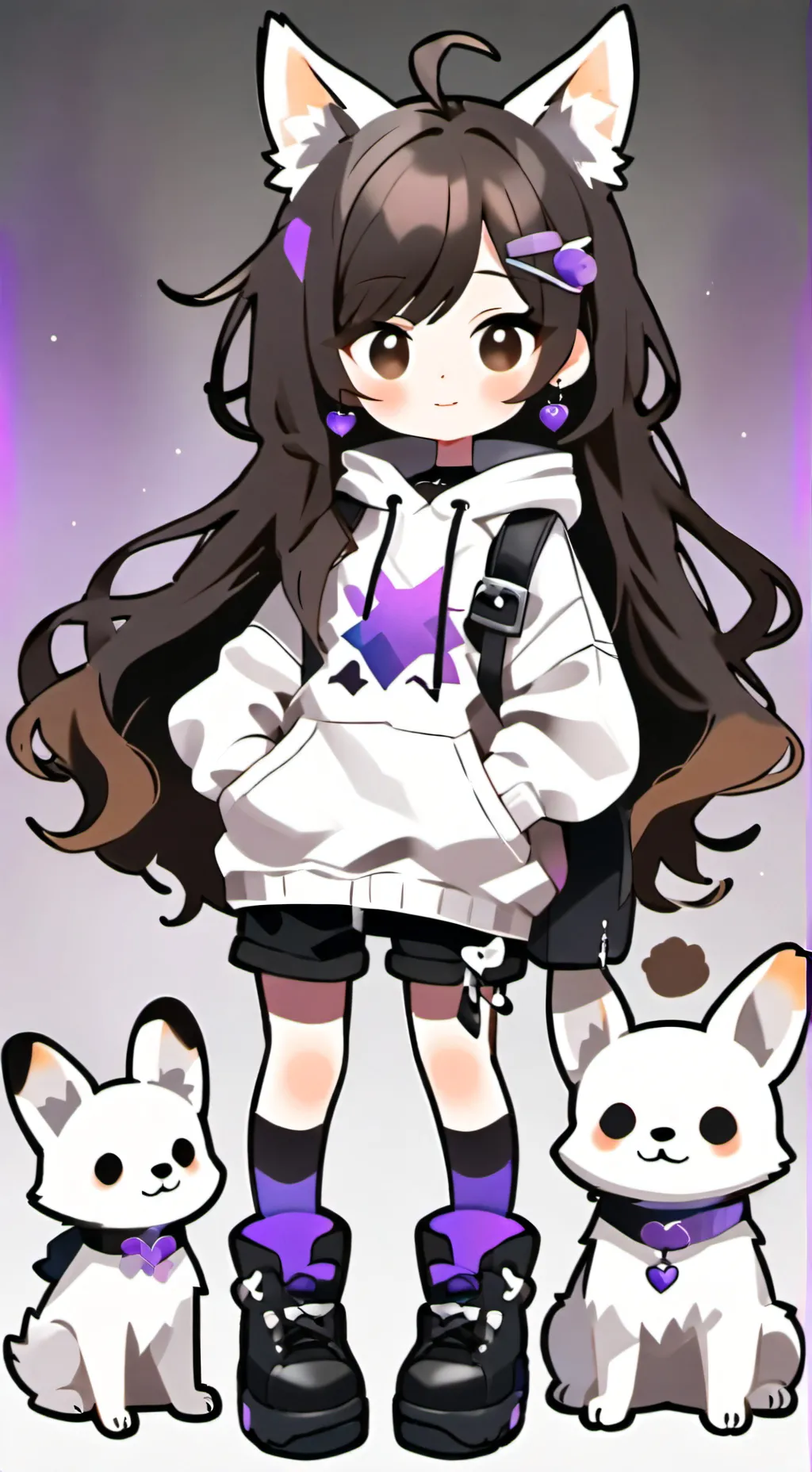 ai character: LexiXD (LD)  background