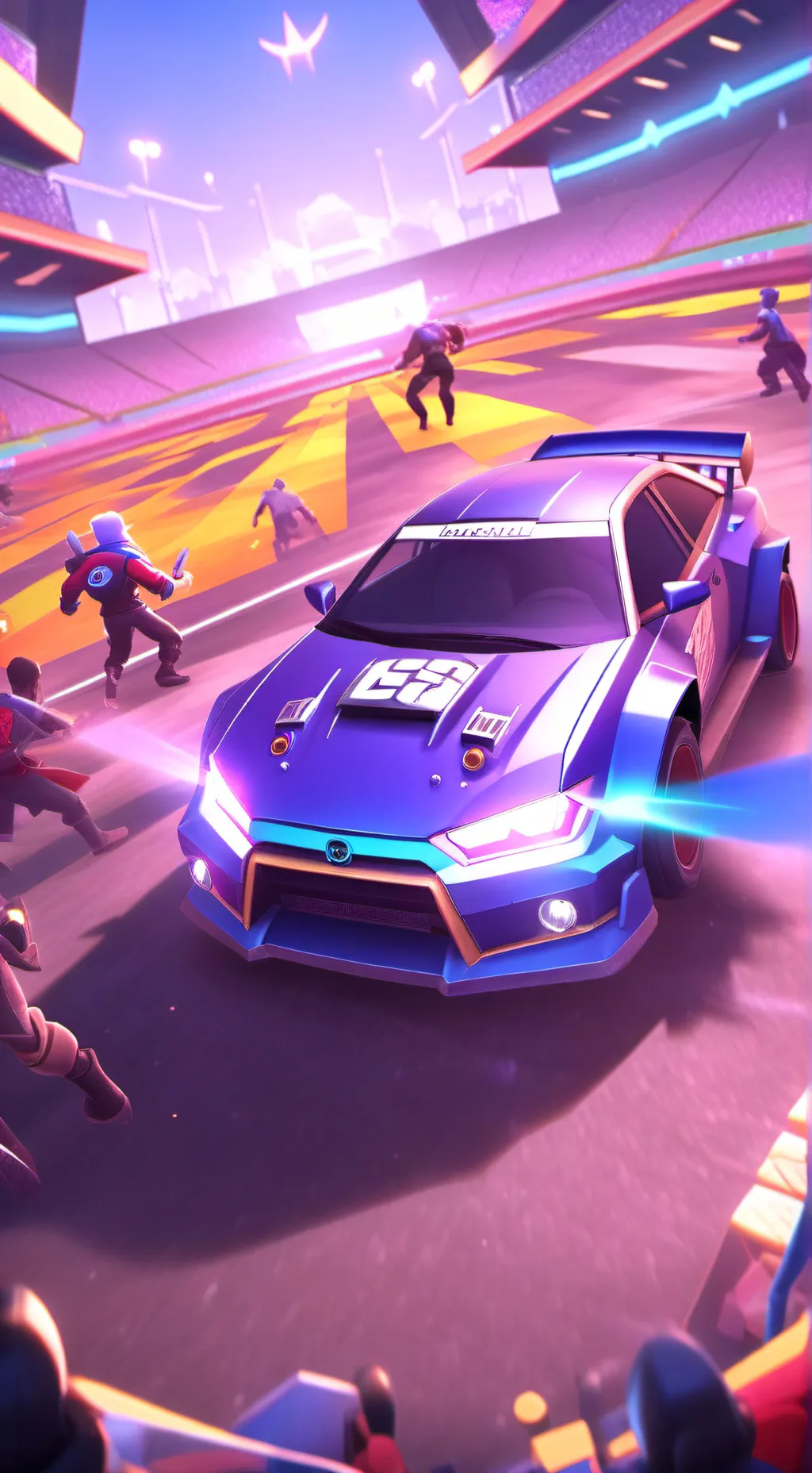 ai character: BATTLEFEILD background