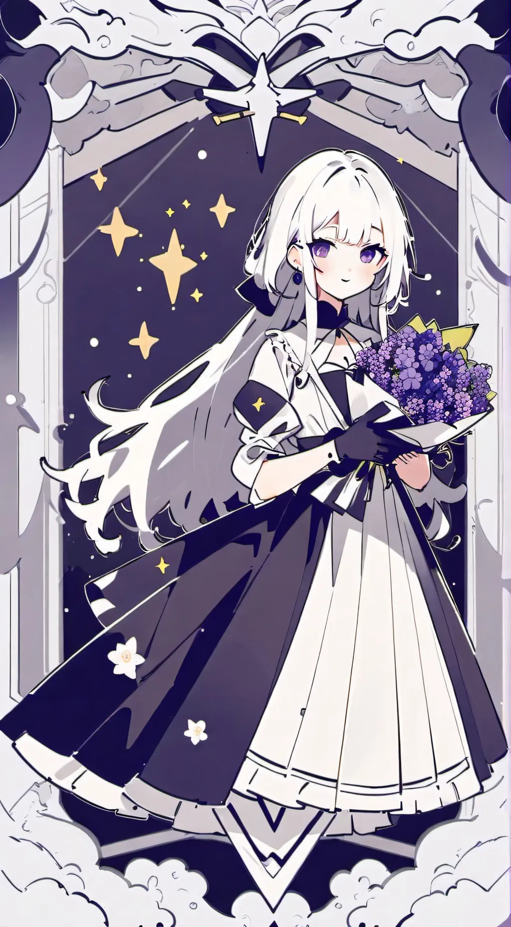 ai character: cat alice background