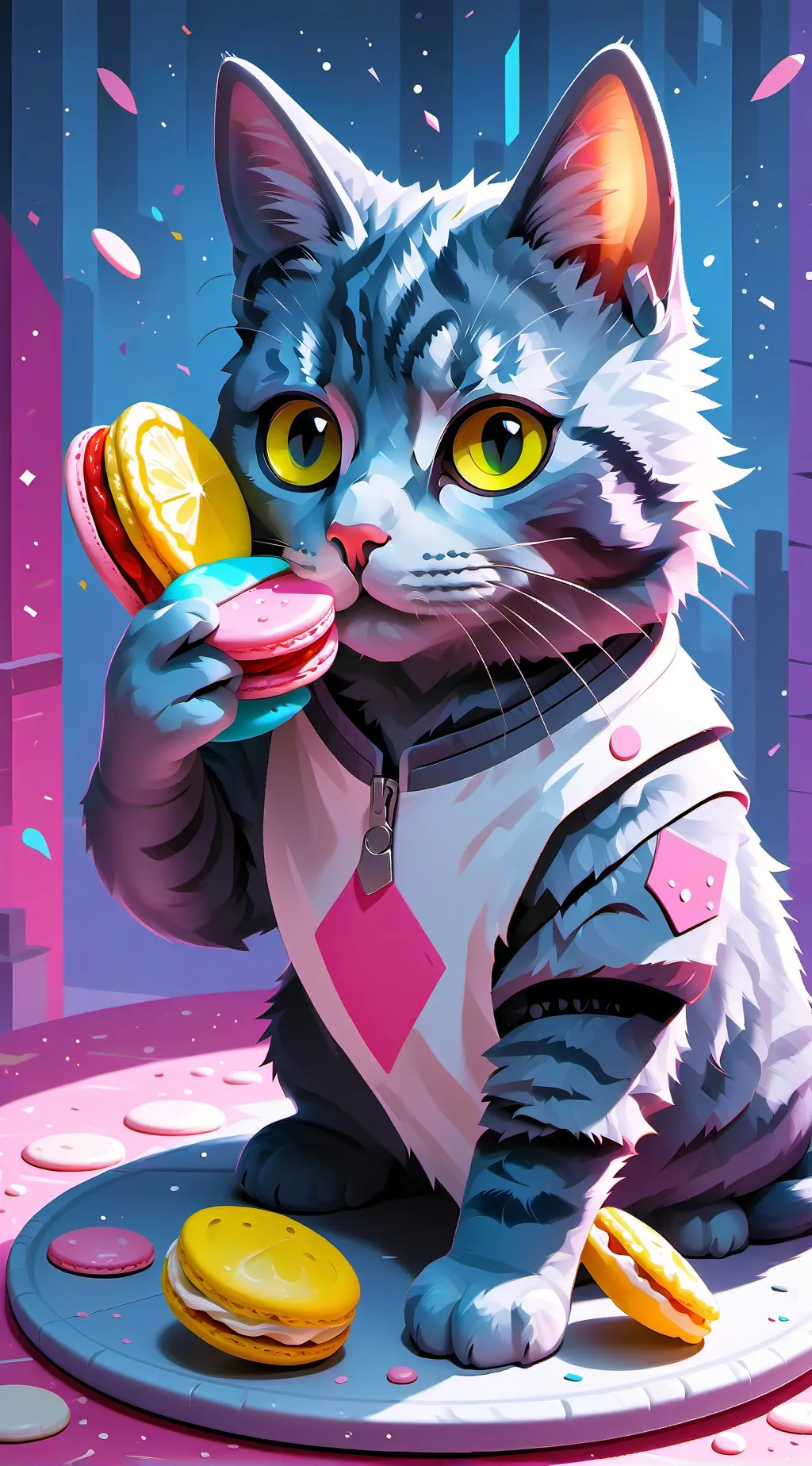 ai character: fs prome night  background