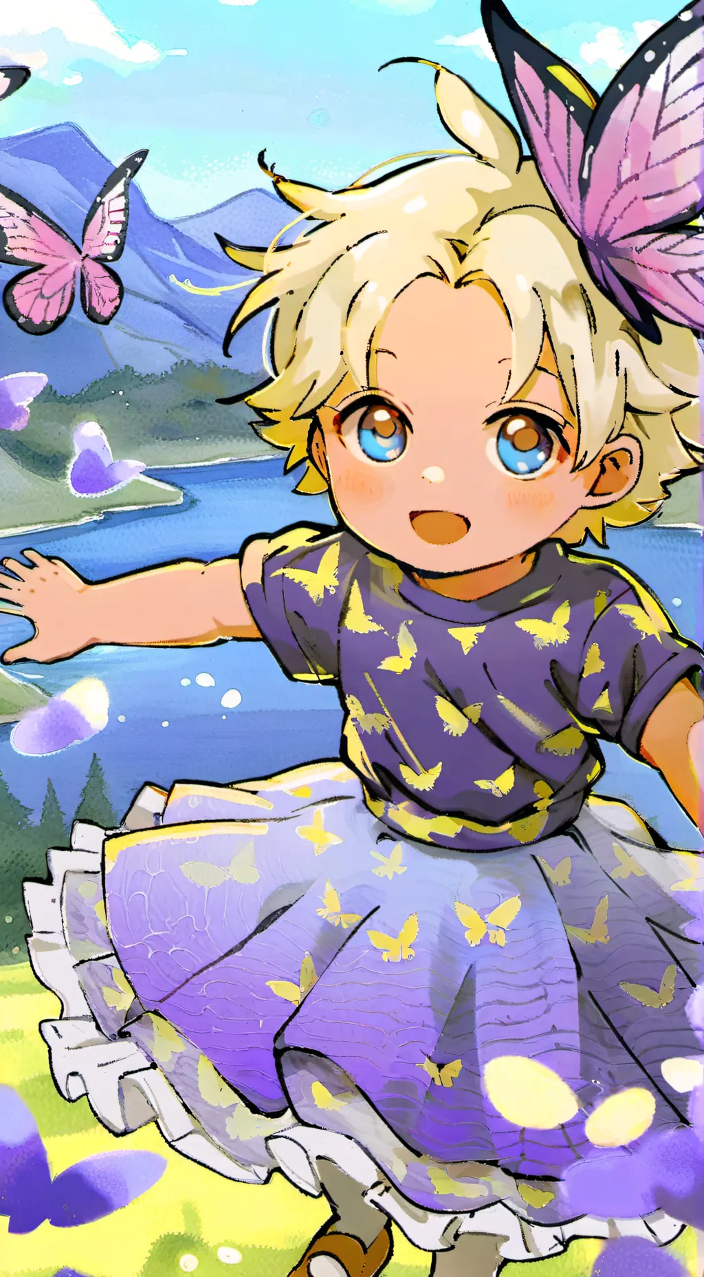 ai character: daughter background