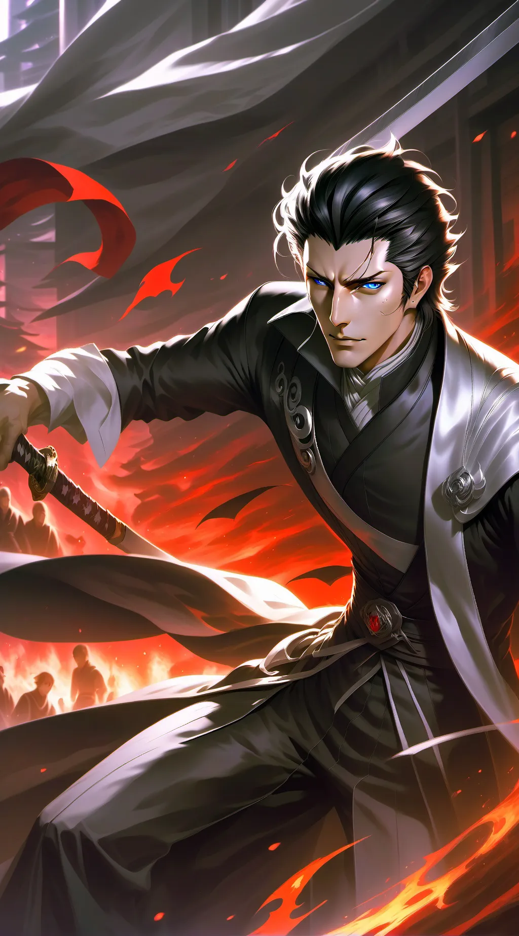 ai character: Aizen Sosuke background