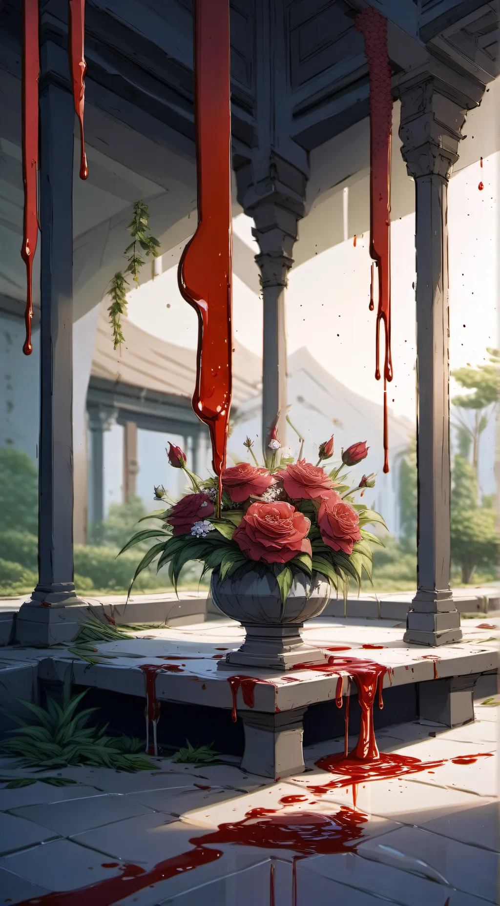 ai character: FORSAKEN!!!  background