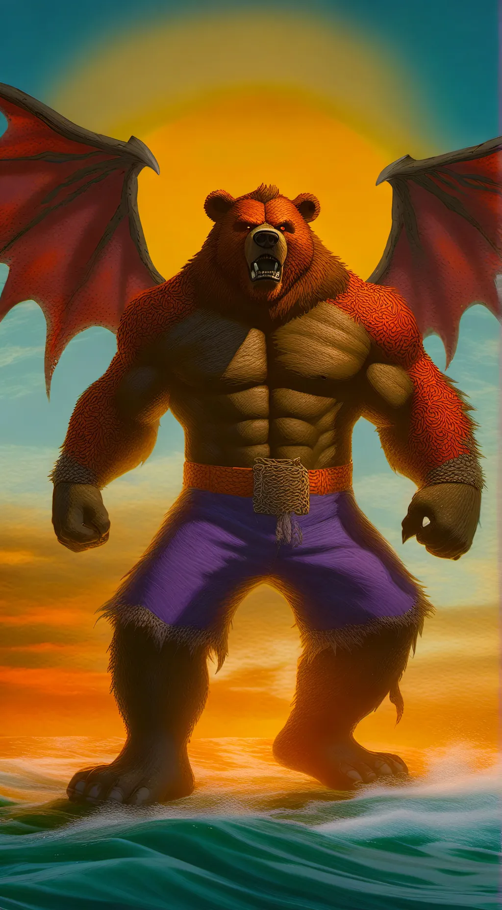 ai character: Brimstone  background