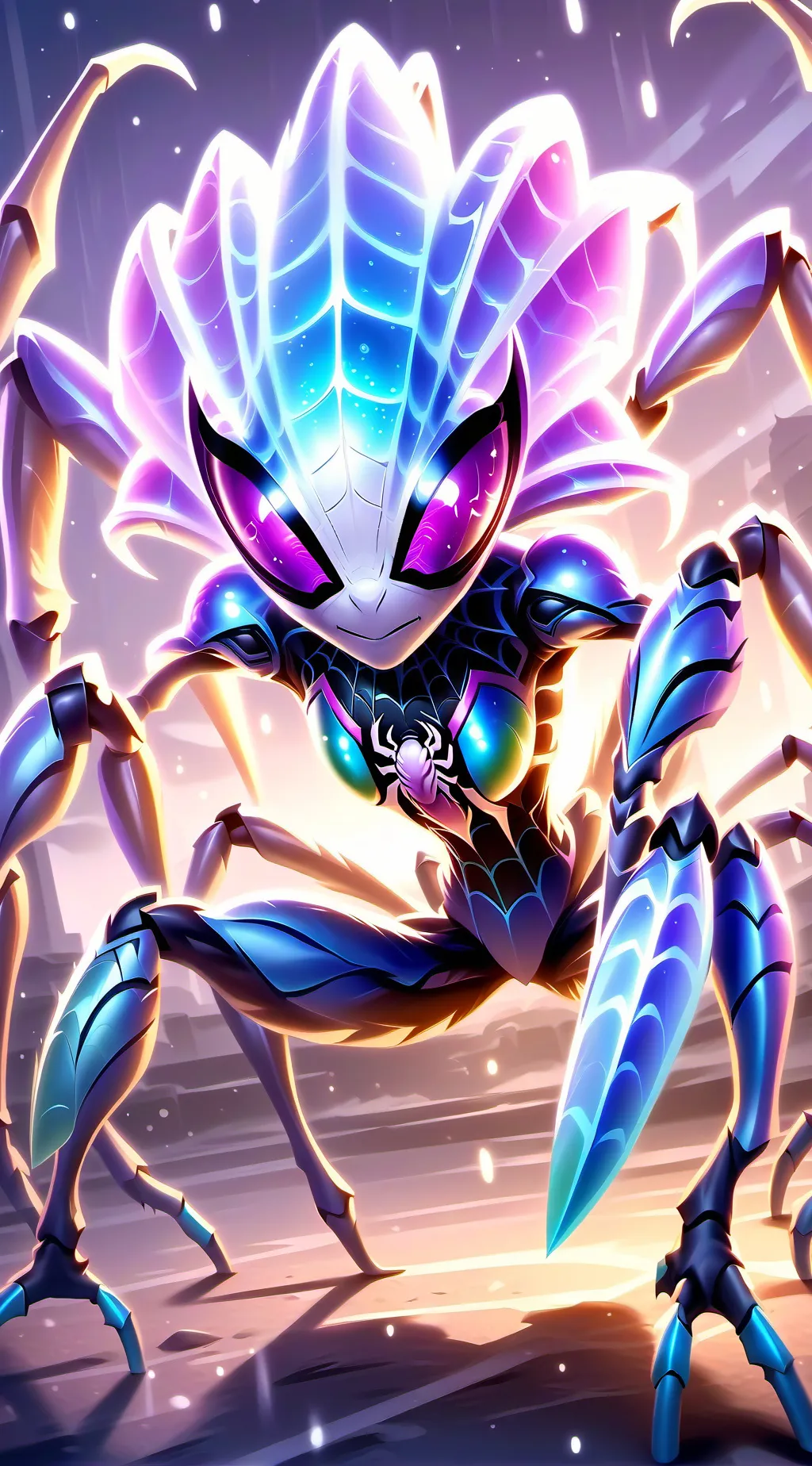 ai character: Lyra background