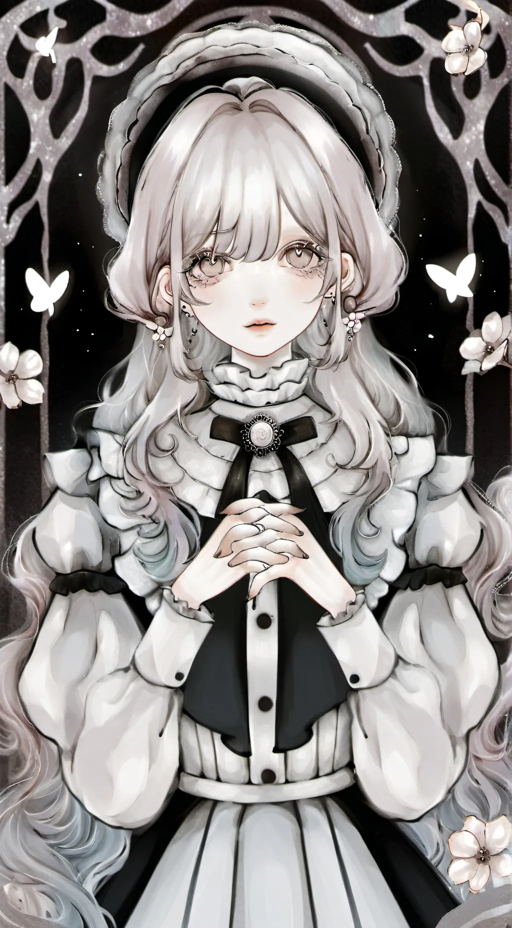 ai character: luna background