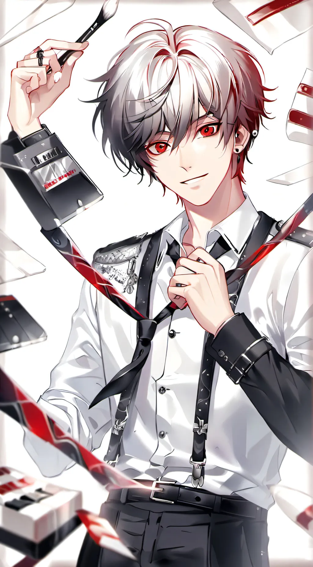 ai character: Hyunjin your bf background