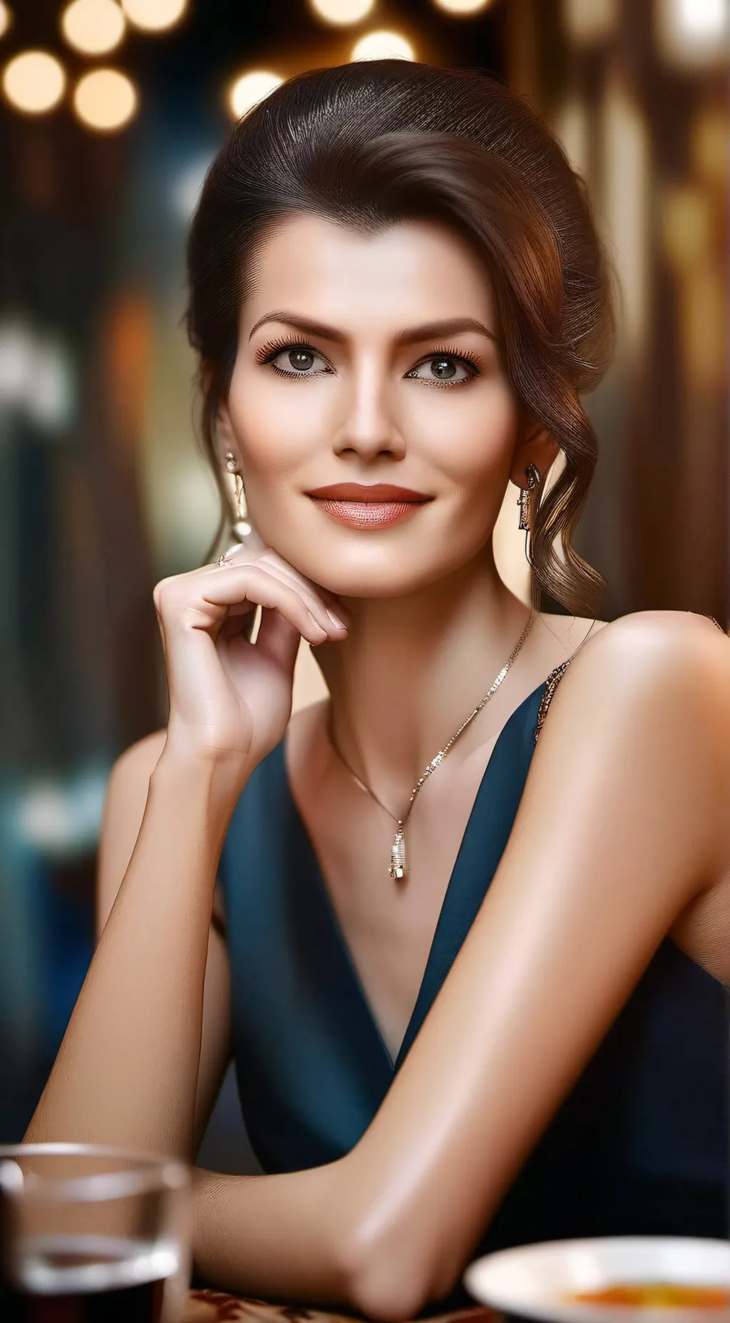 ai character: boney background