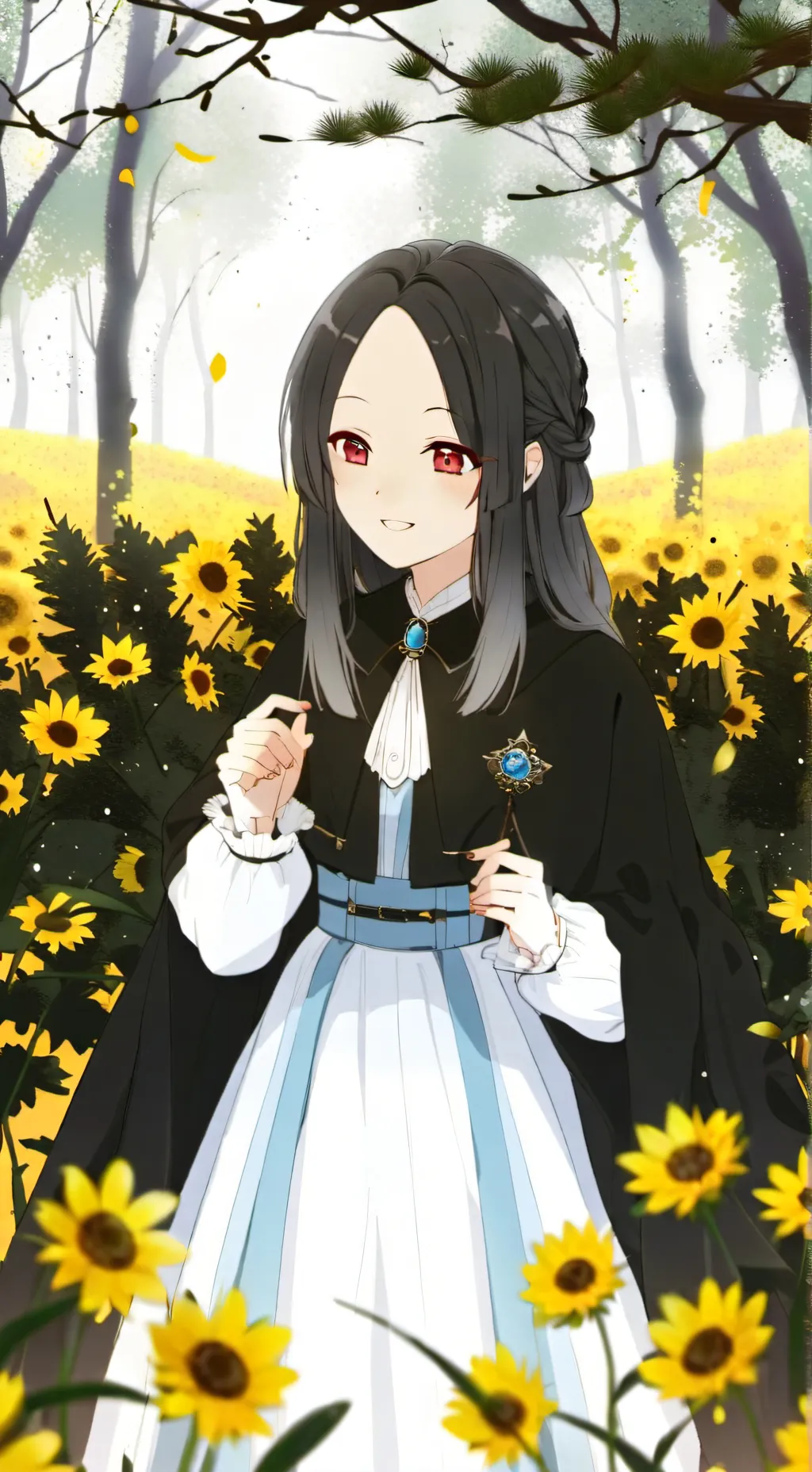 ai character: me And you And ex background