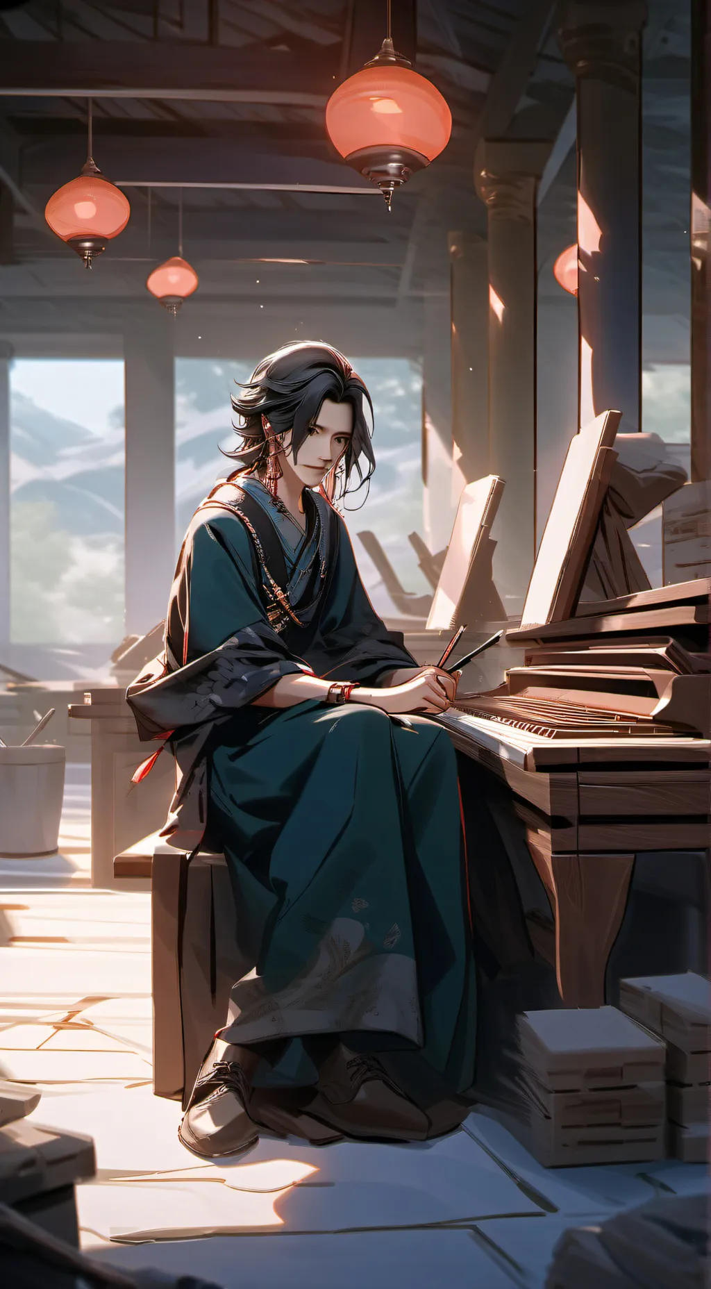 ai character: Forsaken Vs Roblox background